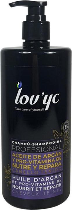 Lov'yc Professionelles Haarshampoo mit Arganöl für nährendes und reparierendes koloriertes Haar 25,3 fl oz