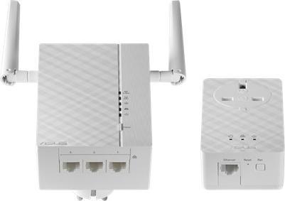 Actual product image ASUS PL-AC56 Kit Powerline-Wifi combination for network expansion project MSH (P) (1200 Mbit/s)
