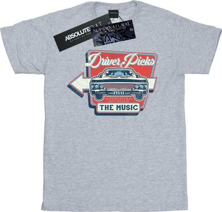 Supernatural Driver Picks The Music TShirt (XL)