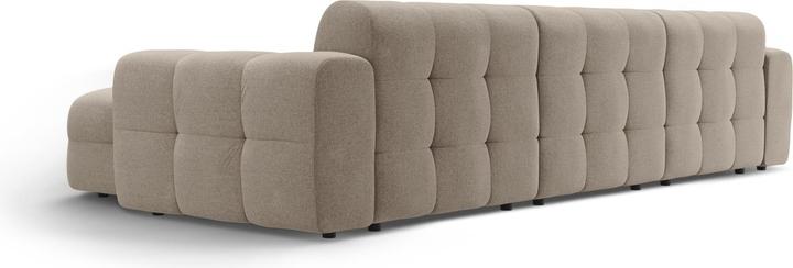 Actual product image Micadoni Velvet Right Corner Sofa, "Kendal", 5 Seats, 357x173x79Made in Europe (Corner sofa)