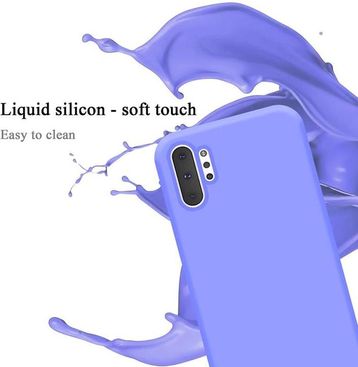 Actual product image Cadorabo TPU Liquid Silicone Case Cover (Samsung Galaxy Note 10 Pro, Samsung Galaxy Note 10 Plus)