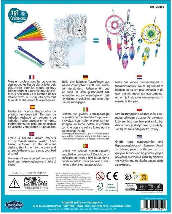 Energy Label Sentosphere Dreamcatcher Craft Set