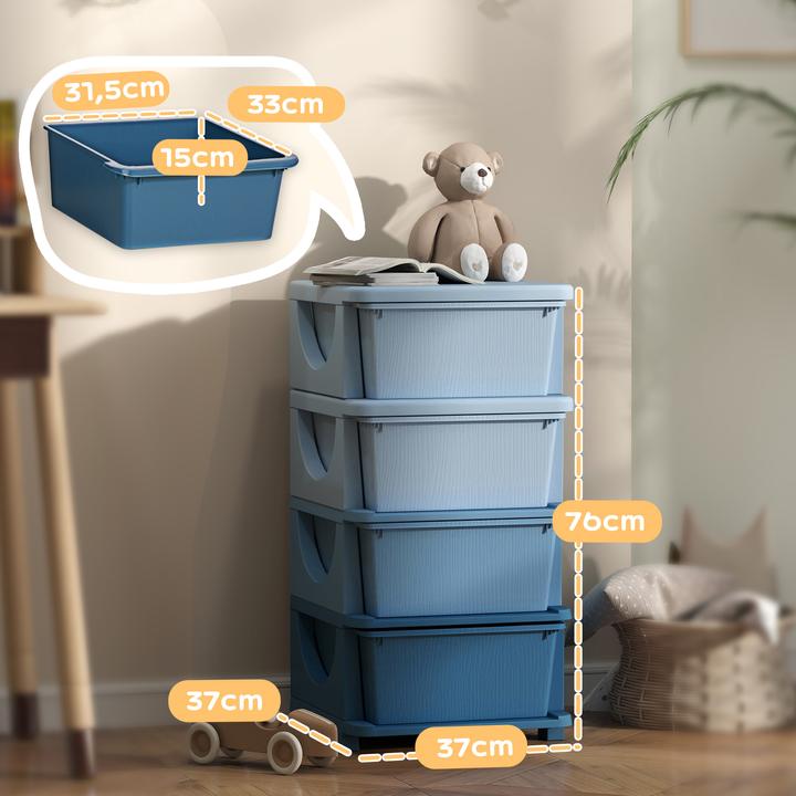 Produktbild Homcom Kinderbank mit Stauraum