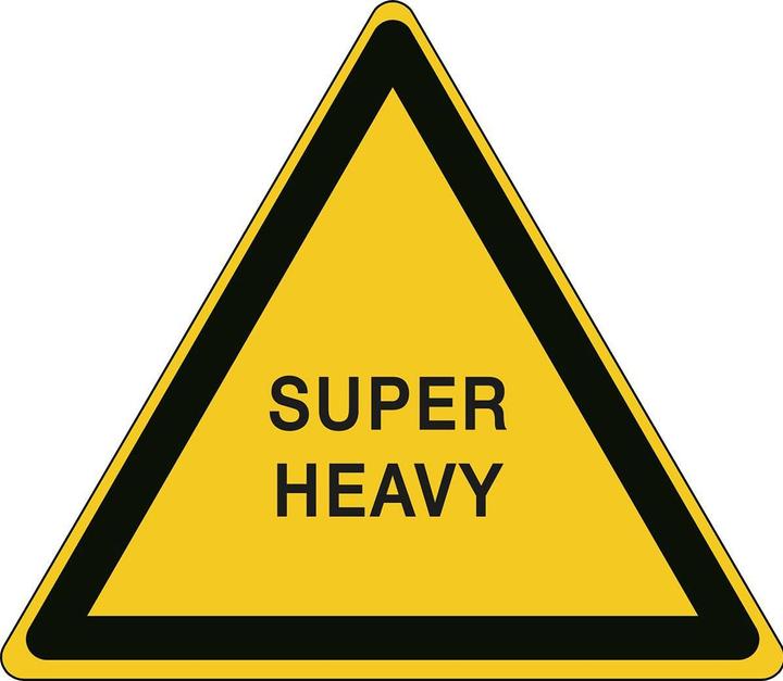 Produktbild Brady Transport Sign for Super