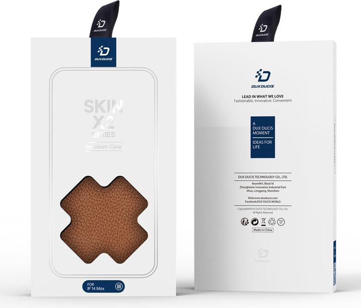 Actual product image Dux Ducis Skin X2 Series Bookcover (Apple iPhone 14 Plus)