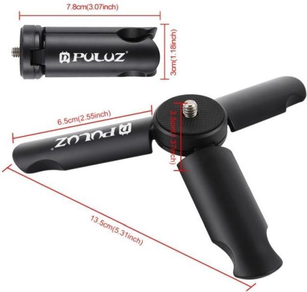 Produktbild Puluz Mini Dreibeinstativ 360 Grad Series (Kunststoff)