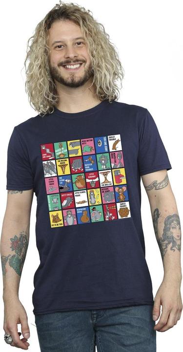 Produktbild Tom & Jerry Grid Squares TShirt (4XL)