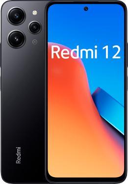 Xiaomi Redmi 12 (256 GB, Midnight Black, 6.79", Hybrid Dual SIM, 50 Mpx, 4G)
