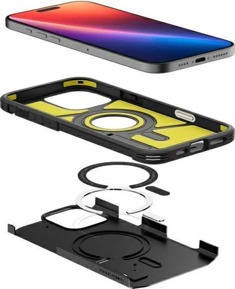 Produktbild Spigen Tough Armor "T" MAG iPhone 16 Pro Max 6.9" MagSafe czarny/black ACS08503 (Apple iPhone 16 Pro Max)