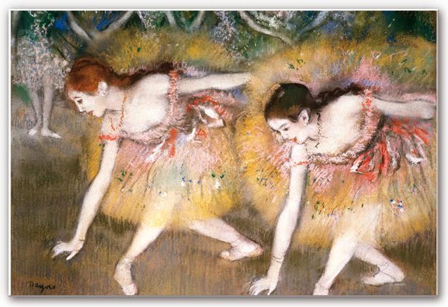 Immagine prodotto Trenddeko Degas - Ballerine che si inchinano (60 x 40 cm)