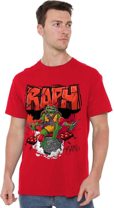 Immagine prodotto Teenage Mutant NT Maglietta Raffaello Fogna Uomo (4XL)