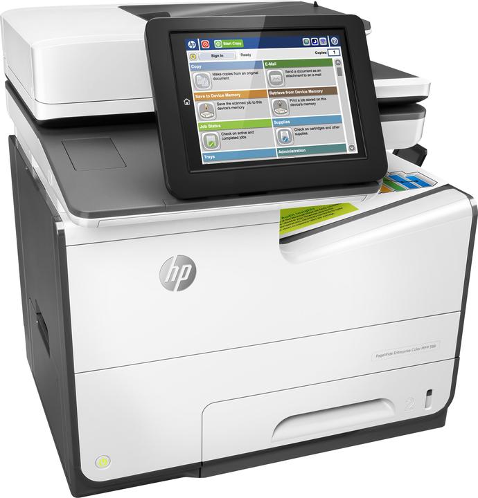 Actual product image HP Page Wide Enterprise Color MFP 586dn (Ink, Colour)