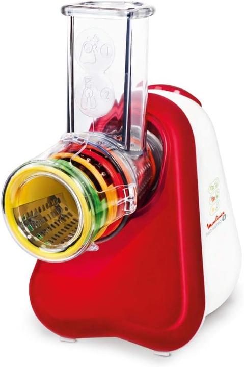 Actual product image Moulinex DJ756G Fresh Express Plus - Elektrischer Gemüseschneider mit 5 Einsätzen (200 W)