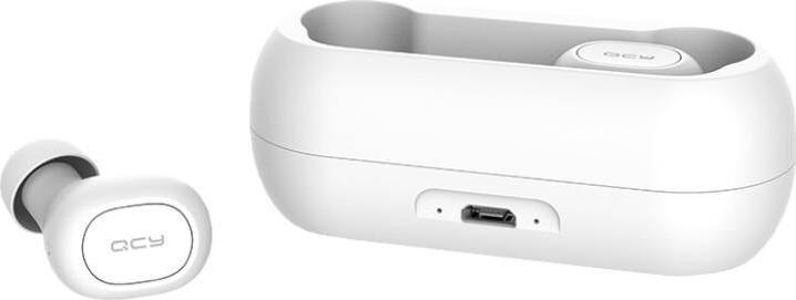 Actual product image QCY TWS Earphones Bluetooth V5.0 (white) (4 h, Wireless)