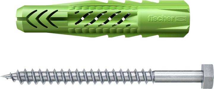 Actual product image Fischer Universal plug UX Green 12x70 S K (2). (2 pcs.)