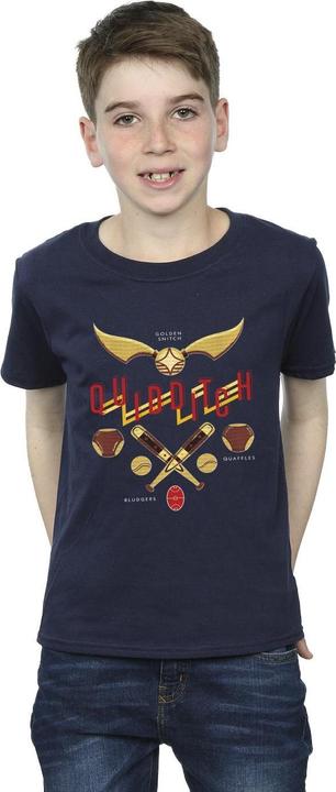 Immagine prodotto Quidditch Golden Snitch Maglietta Ragazzi (128)