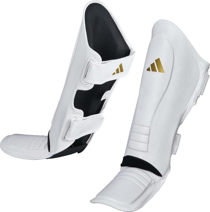 Immagine prodotto adidas Super-Pro Schienbein-Spannschutz weiss, adiSGSS011 2.0 (S)