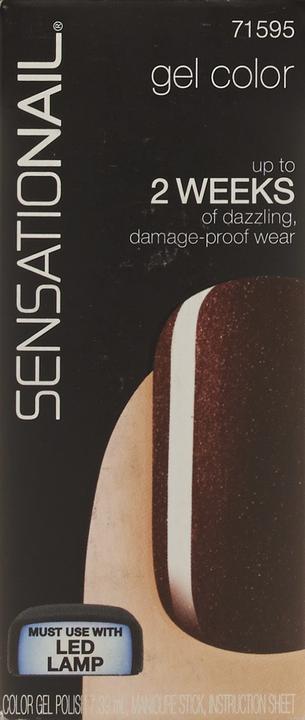 Image du produit SensatioNail Gel Polish espresso bean 7.39 m (Espresso Bean, Vernis à ongles effet gel)