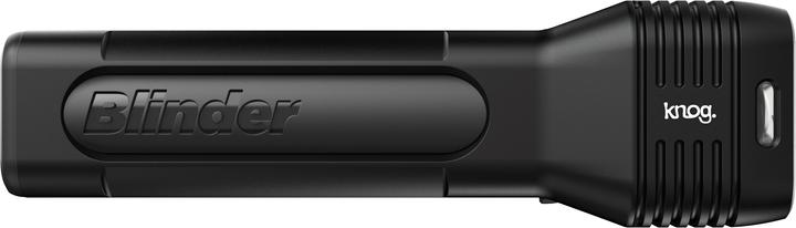 Produktbild knog. Blinder 80/120 Fahrradlampe, StVZO, THEKENDISPLAY/SLATWALL/DISPLAY, (VE/9), black