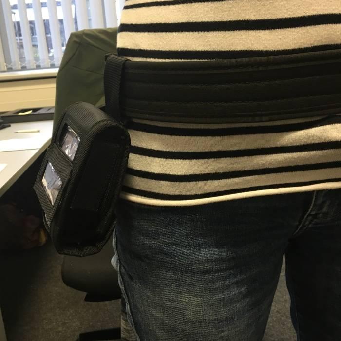 Immagine prodotto Max Michel Custodia per stampante mobile Zebra ZQ210, ampio passante per cintura