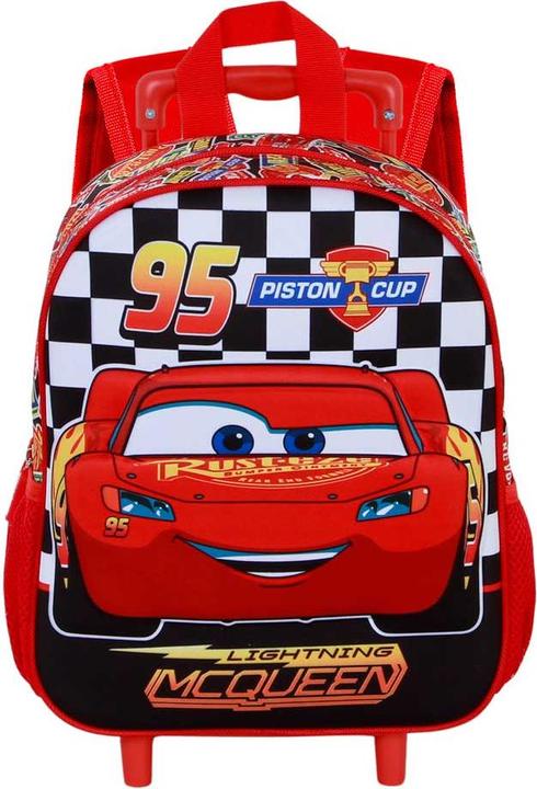 Produktbild Karactermania Small 3D Backpack with Wheels Racer