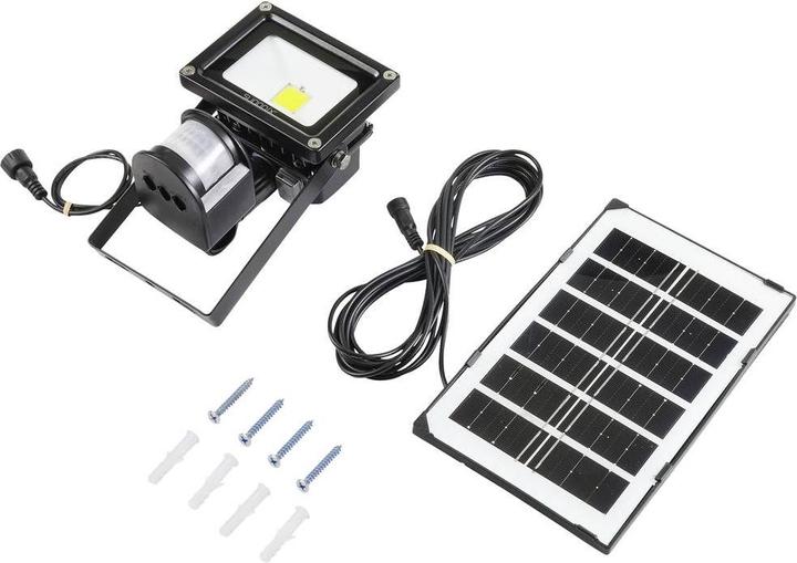 Produktbild Sygonix SY-5461108 Solar-Spot mit Bewegungsmelder (700 lm, IP44)