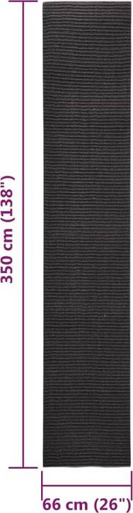 Produktbild VidaXL Cat (350 cm, Schwarz)