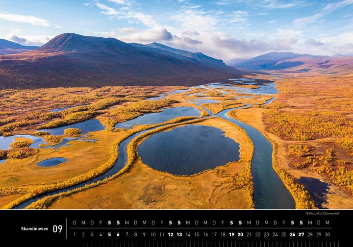 Image du produit Skandinavien Premiumkalender 2026 (50 x 35 cm, Couverture rigide, Allemand)