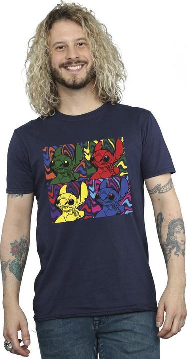 Immagine prodotto Disney Lilo & Stitch Pop Art Maglietta Uomo (4XL)