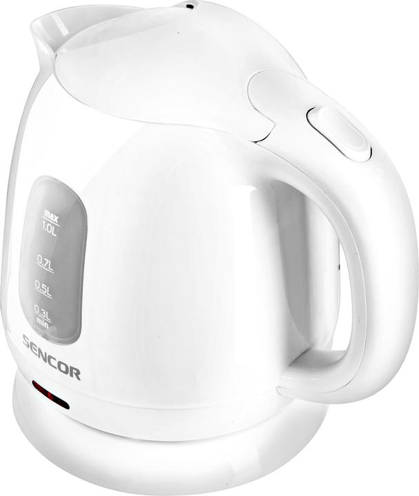 Actual product image Sencor SWK 1010WH Electric kettle 1 L 1100 W White (1 l)