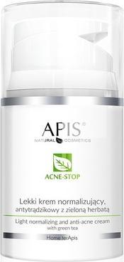Produktbild Apis Natural Cosmetics Apis Acne-Stop Light Normalizing Anti-Acne Cream Light Anti-Acne Normalizing Cream With Green Tea (50 ml)
