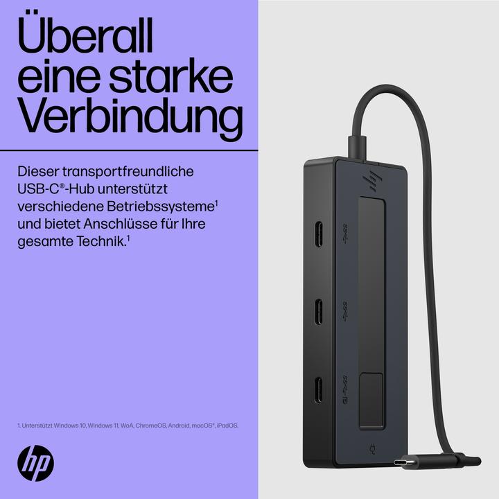 Image du produit HP Multiport (USB-C, 4 Ports)