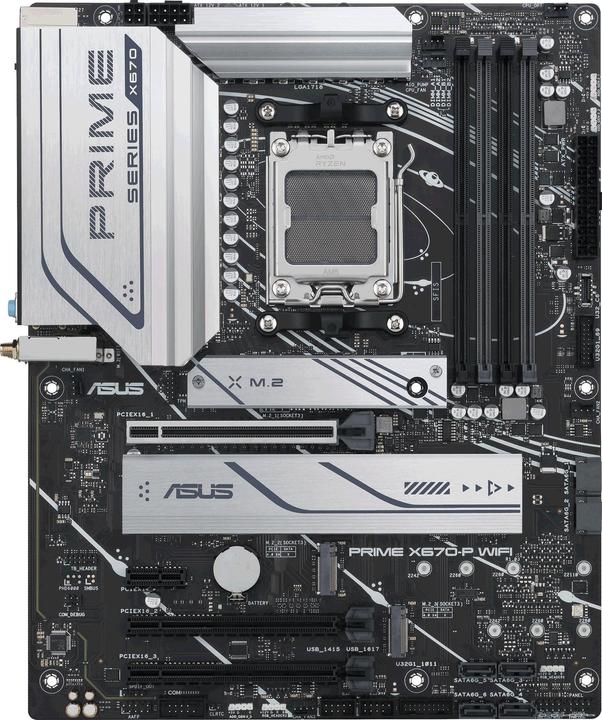 Actual product image ASUS PRIME X670-P WIFI (AM5, AMD X670, ATX)