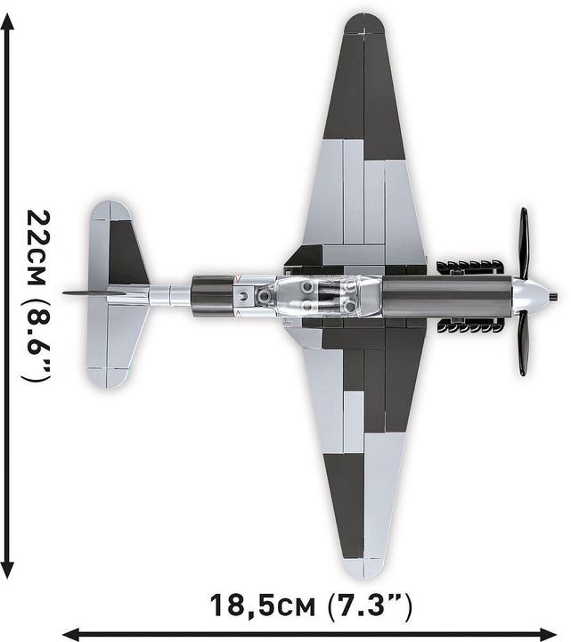 Produktbild Cobi Historical Collection 5863 - YAKOVLEV YAK-1B Easy Planes