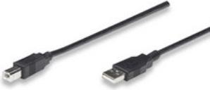 Image du produit Manhattan Câble de connexion USB 2.0 (0.50 m, USB 2.0)