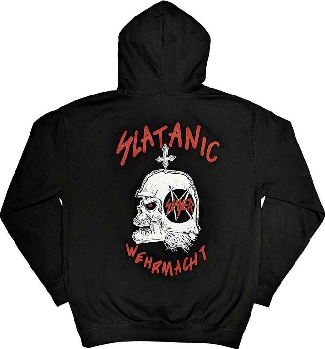 Immagine prodotto Slayer Slatanic Felpa con Cappuccio Adulto Unisex (S)