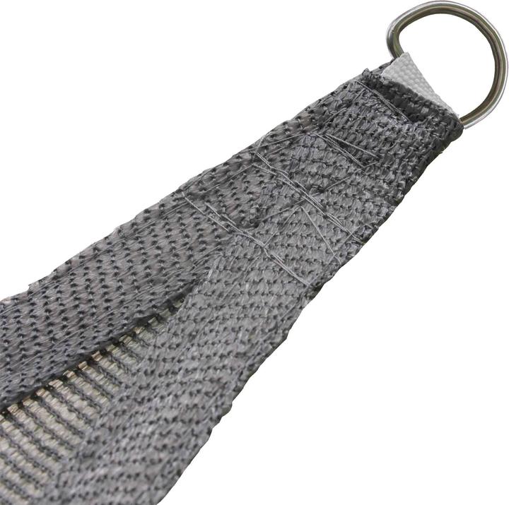 Image du produit Toboli Voile d’ombrage Triangulaire 3,6x3,6x5,1m Protection Vent Soleil UV 30+ Auvent Jardin Balcon