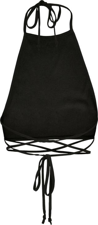 Urban Classics Ladies Rib Trapeze Cropped Top - 16948
