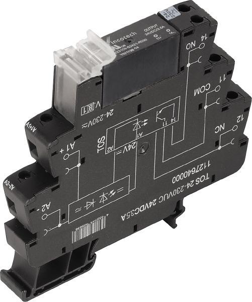 Image du produit Weidmüller Optocoupleur 24-230V 5A Transistor 5-24V 1990970000