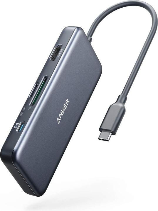 Actual product image Anker 341 (USB-C, 5 ports)