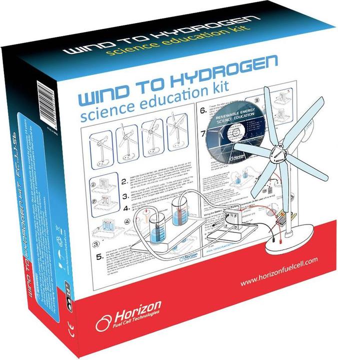 Actual product image Horizon Educational FCJJ-56 Wind to Hydrogen Science Kit Fuel Cell, Wind Energy Experiment