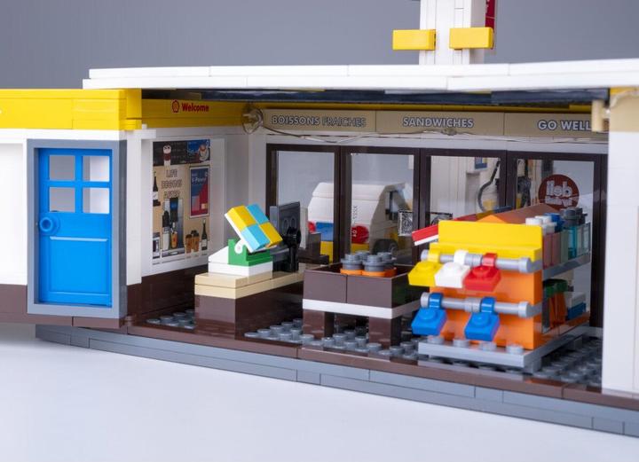 Produktbild Cada Shell Tankstelle mit Shop und Waschanlage Bricks