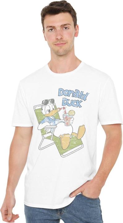 Immagine prodotto Disney Maglietta Uomo Donald Duck Chilling (XL)