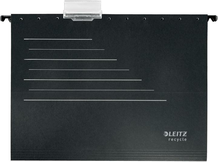 Actual product image Leitz Suspension files ALPHA® recycle 1921 black (A4, 10 x)