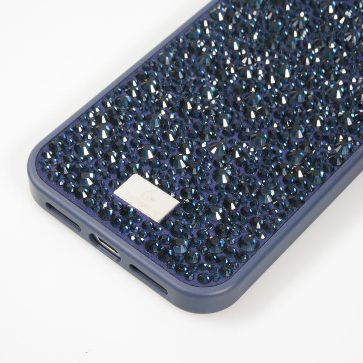 Produktbild PhoneLook Hülle Glitzer Diamant The Bling World Dunkelblau (Apple iPhone 15)