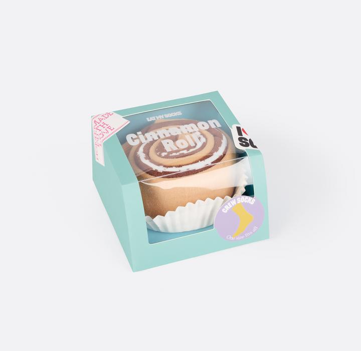 Actual product image Eat My Socks Cinnamon Roll (Single pack, One size)