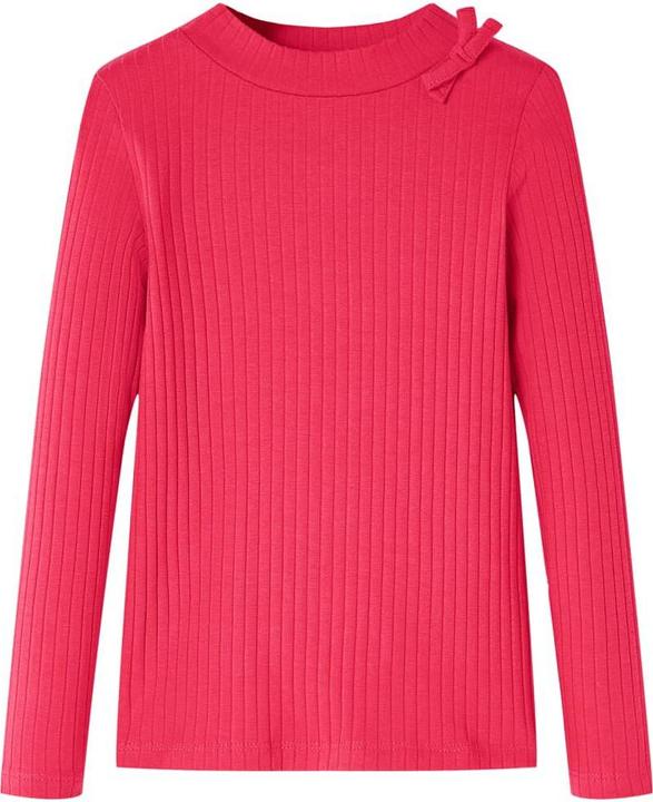 VidaXL Kinder-Langarmshirt Knallrosa 92,Material: 95 % Baumwolle. 5 (92)