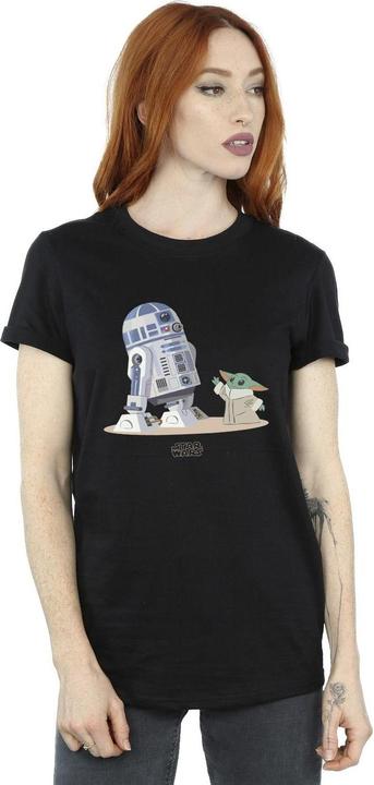 Produktbild Star Wars The Mandalorian R2D2 And Grogu TShirt (3XL)