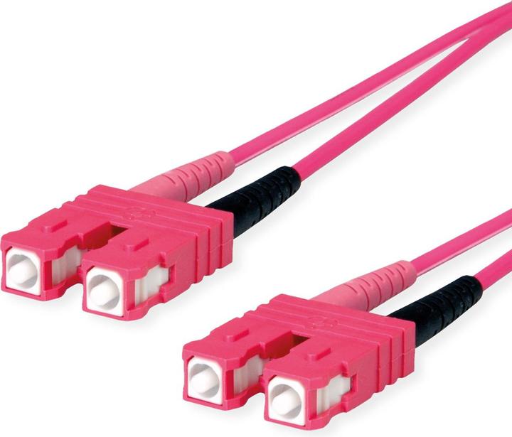 Produktbild Telegärtner LWL-Duplex-Rangierkabel (S/UTP, CAT6a, 1 m)