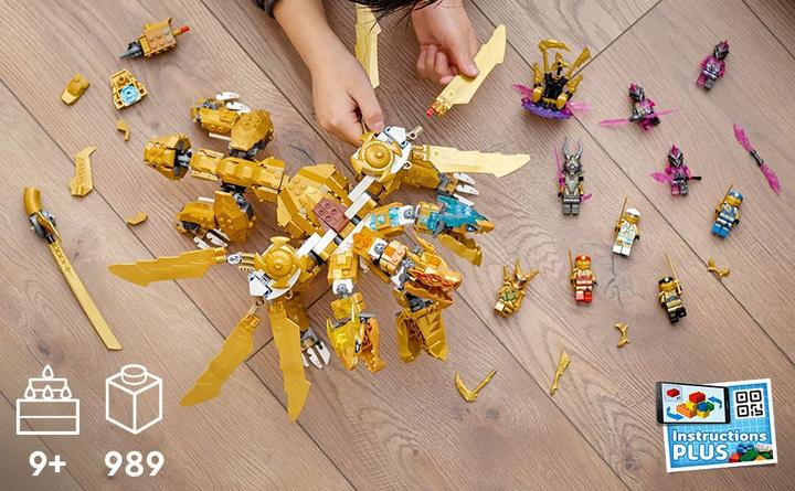 Actual product image LEGO Lloyd's ultra gold dragon (71774, LEGO Ninjago)
